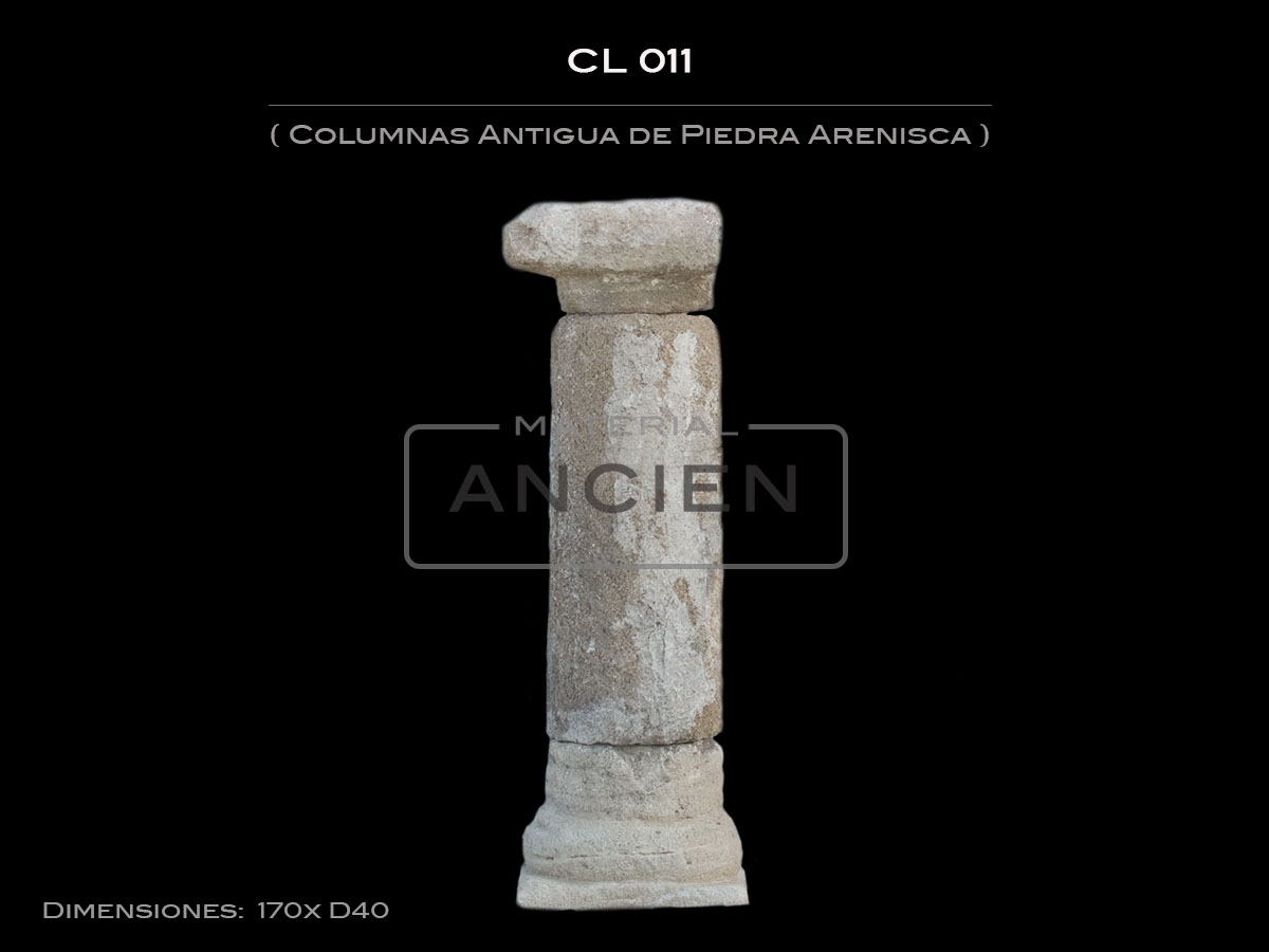 Columnas Antigua de Piedra Arenisca CL-011