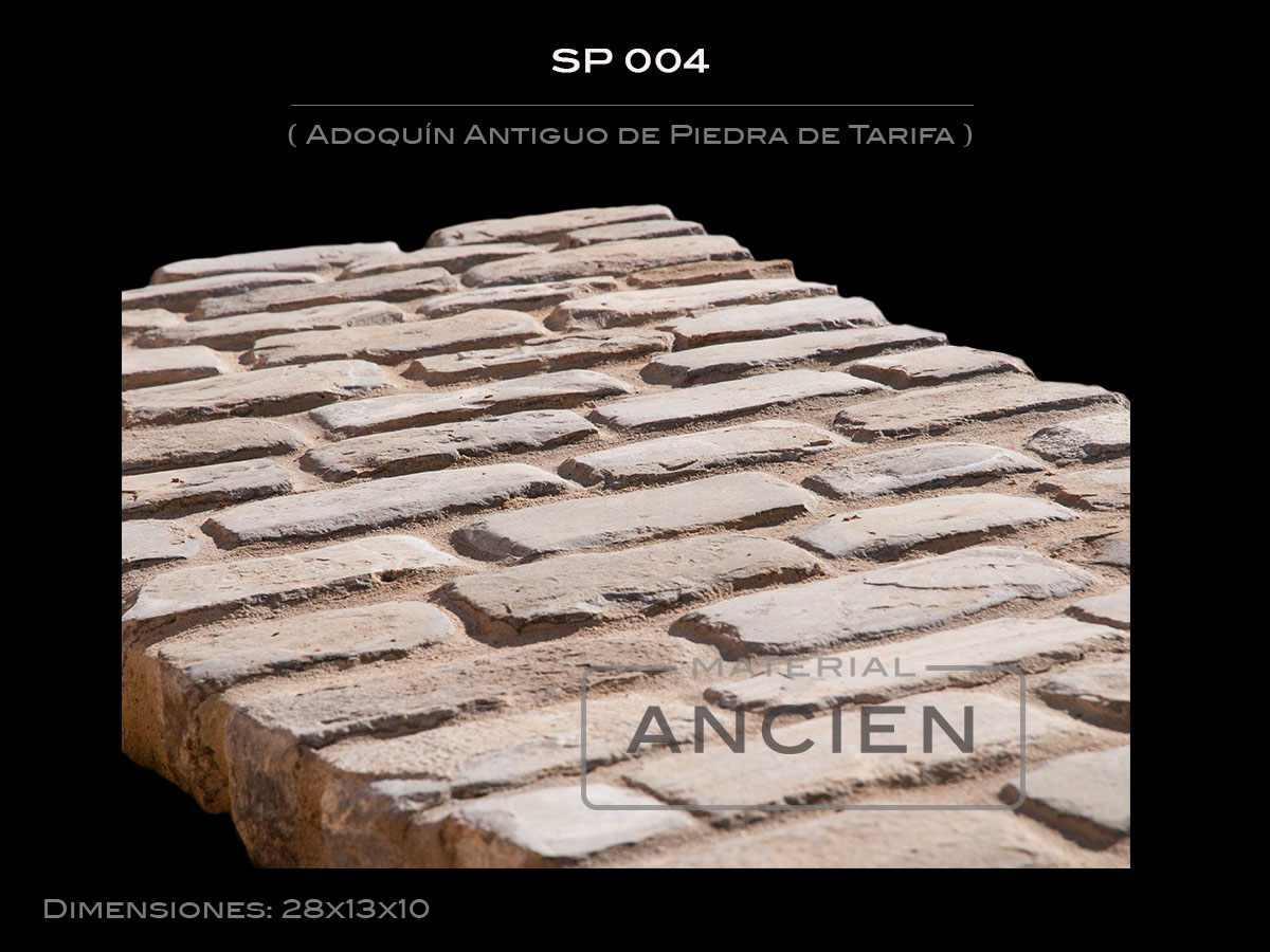 Adoquín Antiguo de Piedra de Tarifa SP 004