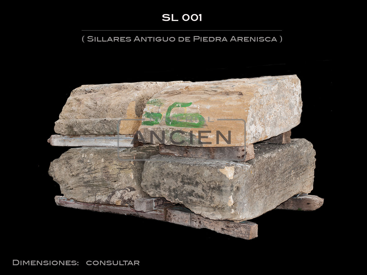 Sillares Antiguo de Piedra Arenisca  SL 001