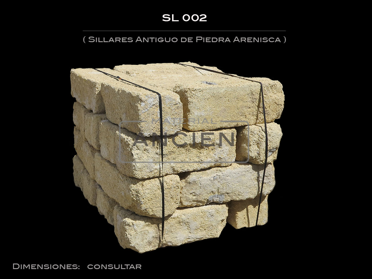 Sillares Antiguo de Piedra Arenisca  SL 002